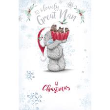 Lovely Great Nan Me to You Bear Christmas Card Image Preview